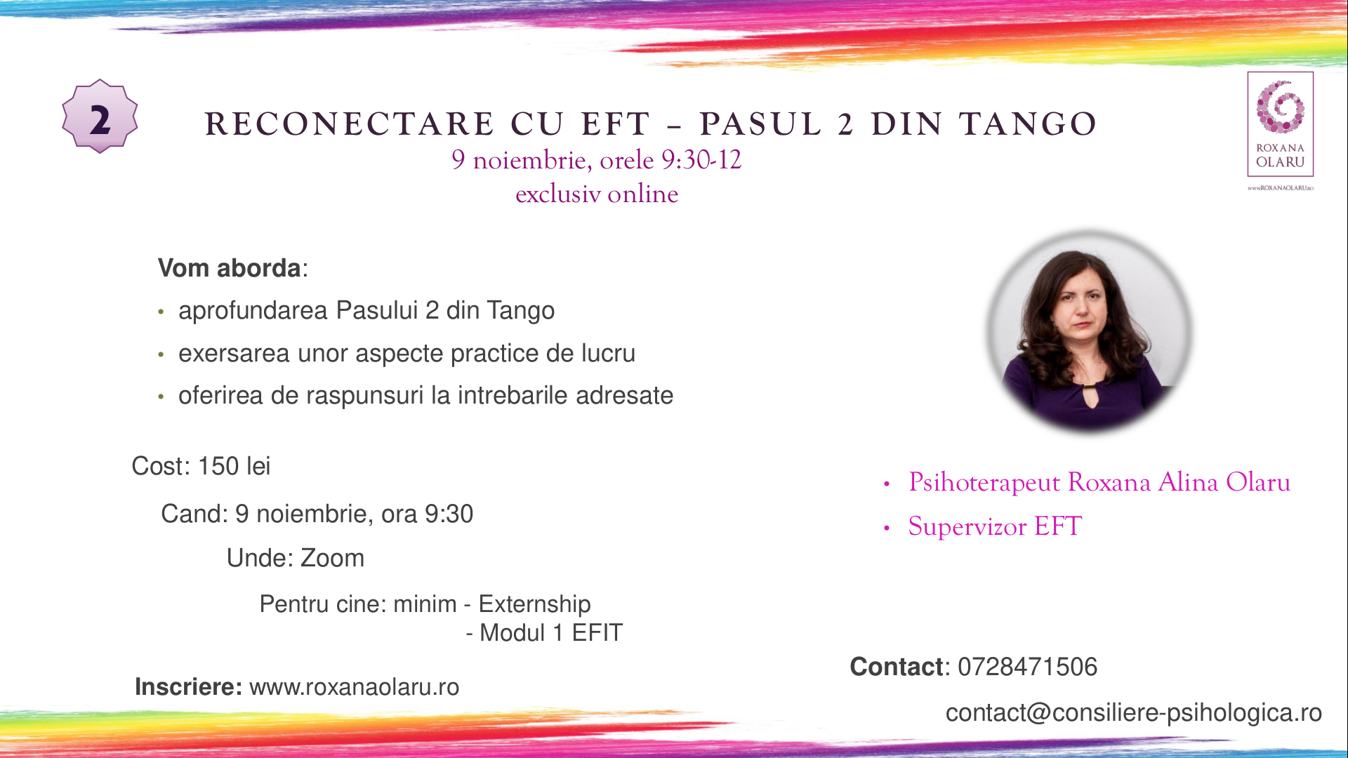 reconectare cu eft - pasul 2 din tango