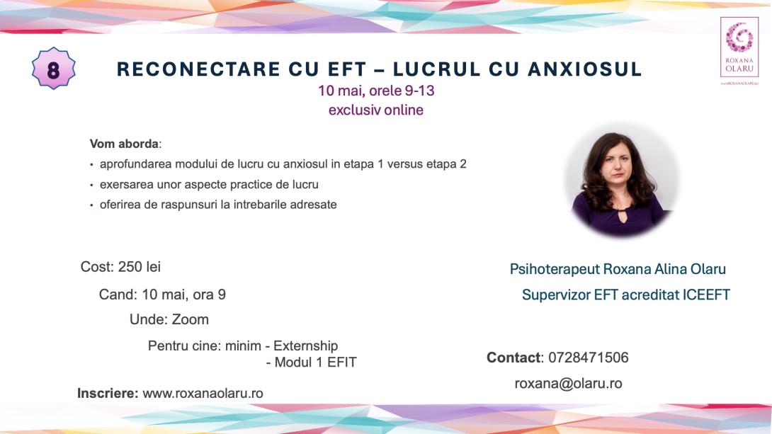 08. Reconectare cu EFT - Lucrul cu anxiosul