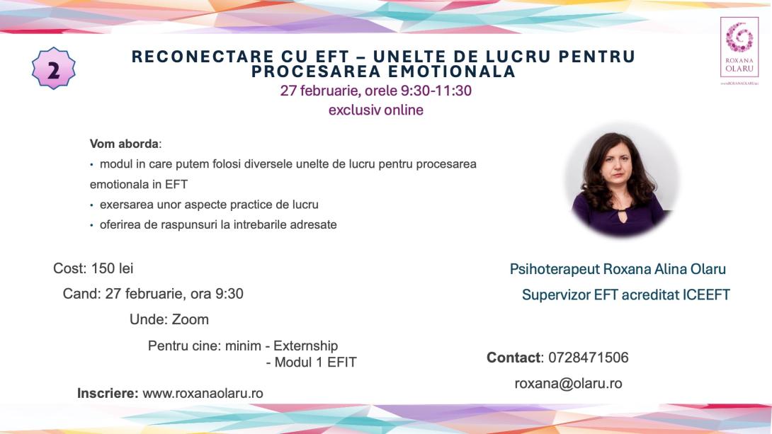 02. Unelte de lucru in EFT - Procesare emotionala