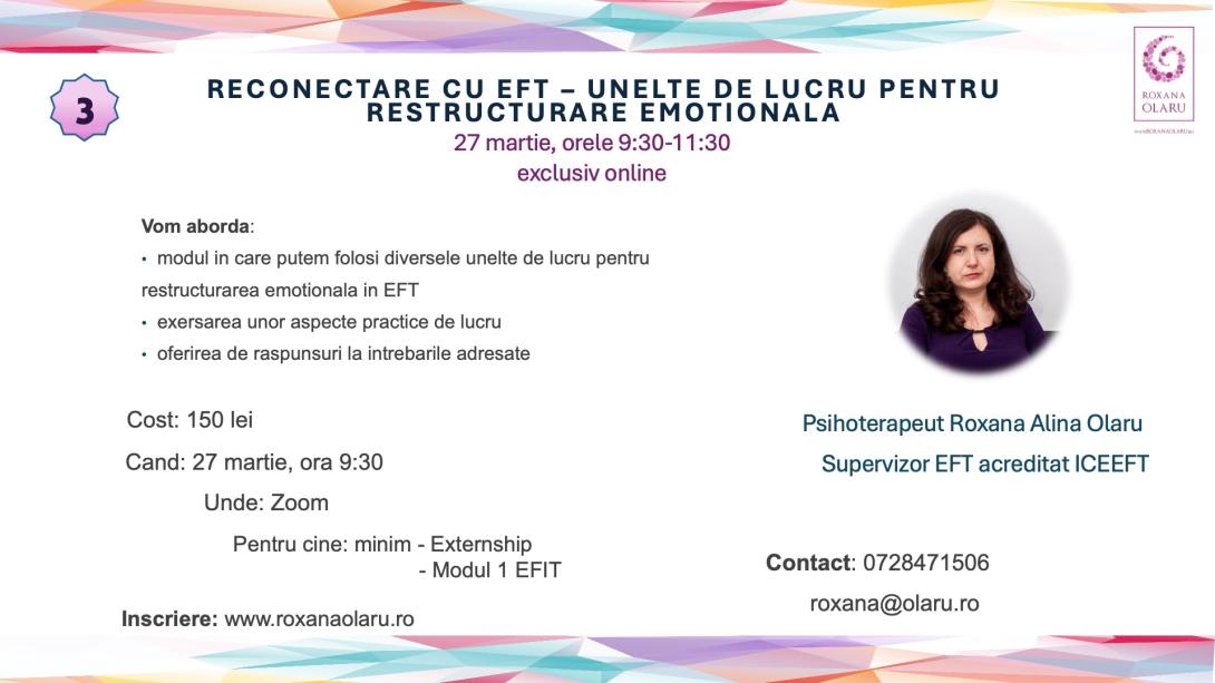 03. Reconectare cu EFT - Restructurare emotionala